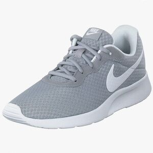 Nike Grey Running Shoe Womens Tanjun